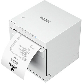 EPSON エプソン とり止める不可 受け取り証書印刷人/USB・有線・無線電話ローカルエリアネットワーク・Bluetooth・禾穀類/白いこと TM55-611W