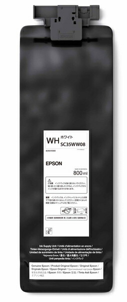 EPSON エプソン SureColor用 インクパック/800ml（ホワイト） SC35WW08