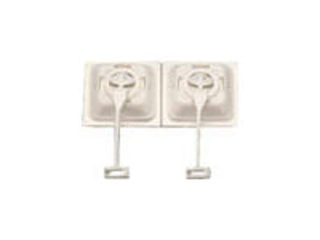 Panduit パンドウイットコーポレーション 開閉部用マウントベースダイナミックケーブルマネージャー100個入 ABDCM30-AV-C