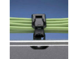 Panduit パンドウイットコーポレーション 押し込み型固定具 耐候性黒 (1000個入) PBMS-H25-M0 11,784円