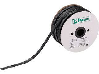 Panduit パンドウイットコーポレーション スーパーネットチューブ(ほつれ防止タイプ) 黒 SE150PSC-LR0