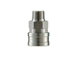 NAGAHORI 長堀工業 NAC/ナック クイックカップリング TL型 ステンレス製 メネジ取付用 CTL06SM3