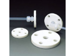 Flon/フロンケミカル フッ素樹脂(PTFE)フランジ 15A×10K×RC3/8 NR1405-011