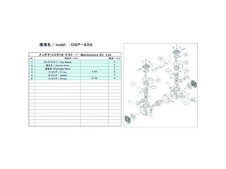 ULVAC アルうしろ側機工 DOP-80S用検査と修理一揃いの道具 DOP-80S MAINTENANCEKIT その他-DIY・工具-花・ガーデン・DIY