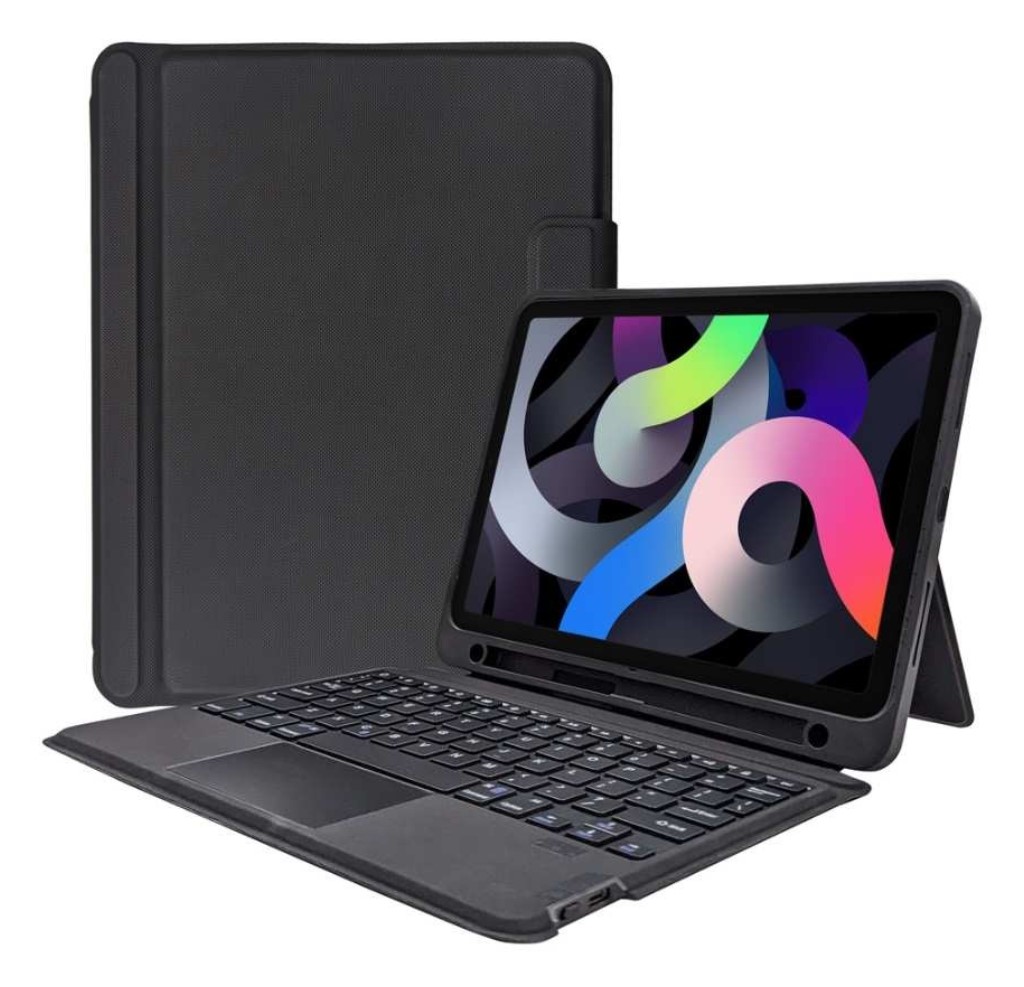エムディーエス MDS-BTKCIP109G10BK3 iPad 10.9(第10世代)専用 ワイヤレスキーボード付ケース(タッチパッド付)ブラック｜エムスタ