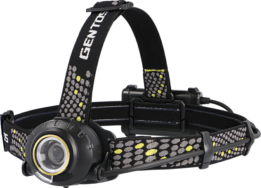 GENTOS ジェントス HLP-2503 ブラック ヘッドウォーズ　ヘッドライトハイブリット　ＢＢ