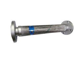 TOFLE トーフレ TF 消防法フレキ 高圧1層ベローズ SUS316L JIS10K(SS400) 65AX800L TF-14000-65-800