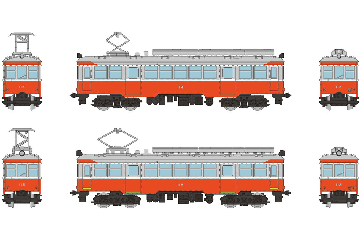 TOMIX トミックス 鉄道コレクション 箱根登山電車モハ3形(114+115)2両セット 336334