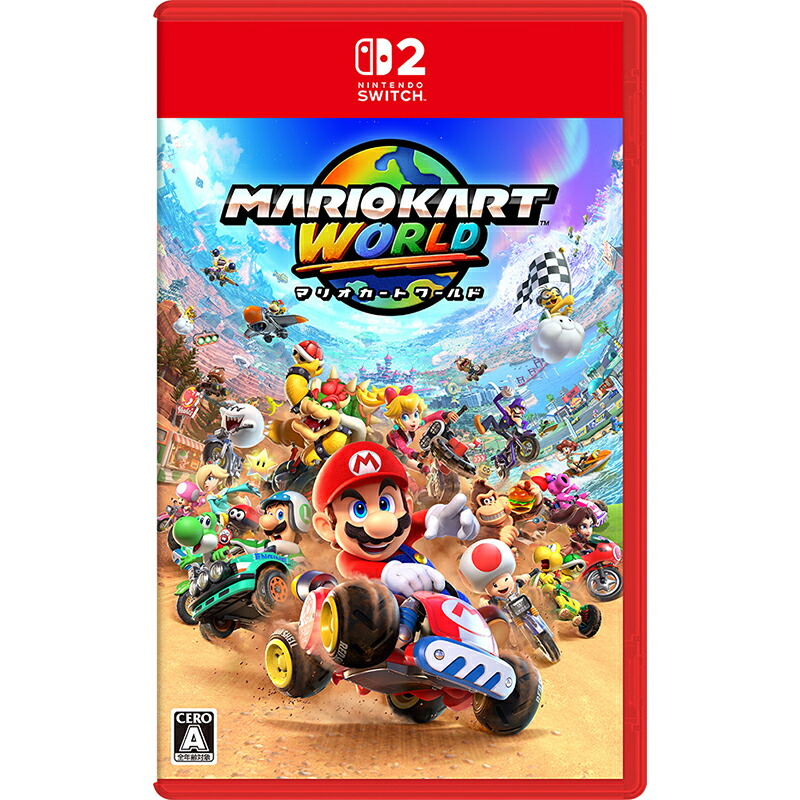 【新品・未開封】マリオカート・ワールド Switch2 楽天市場】(Switch 2)マリオカート ワールド(新品) : ファミコン