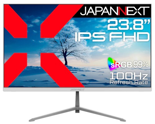JAPANNEXT ジャパンネクスト フルHD対応23.8型液晶ディスプレイ(IPS/Type-C65W給電/スピーカー/ホワイト/2年保証) JN-IPS238FHD2-C6-W 単品購入のみ可（同一商品であれば複数購入可） クレジットカード 代金引換決済のみ