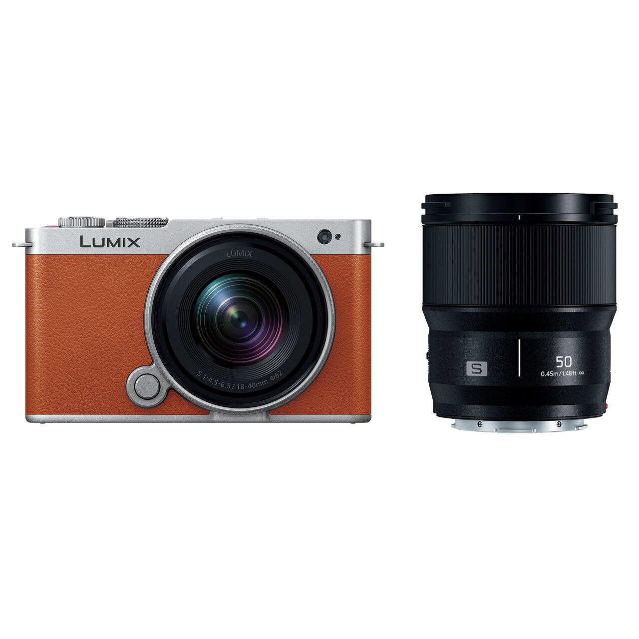 Panasonic パナソニック DC-S9W-D(キャメルオレンジ) LUMIX S9 ダブルレンズキット 【パナソニック正規取扱店】 フルサイズミラーレス一眼カメラ ルミックス
