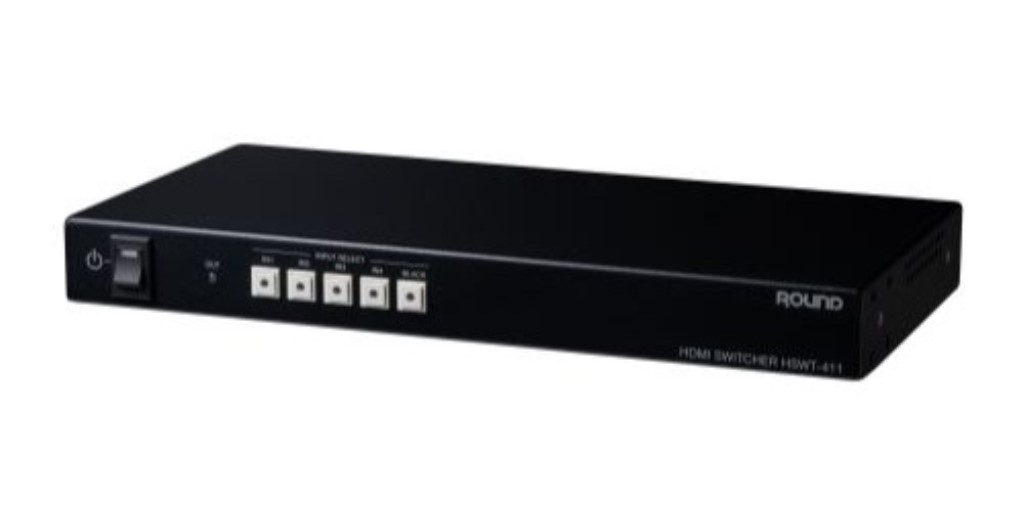 ラウンド HDMI 4chセレクター(4インプット1最終生産物、御勤め用、外の方抑えつける相応う) HSWT-411