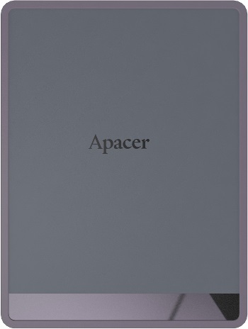 Apacer アペイサー AS724 ポータブルSSD USB3.2 Gen 2 USB-C 3D NAND 512GB モーブカラー 3年保証 AP512GAS724M-1