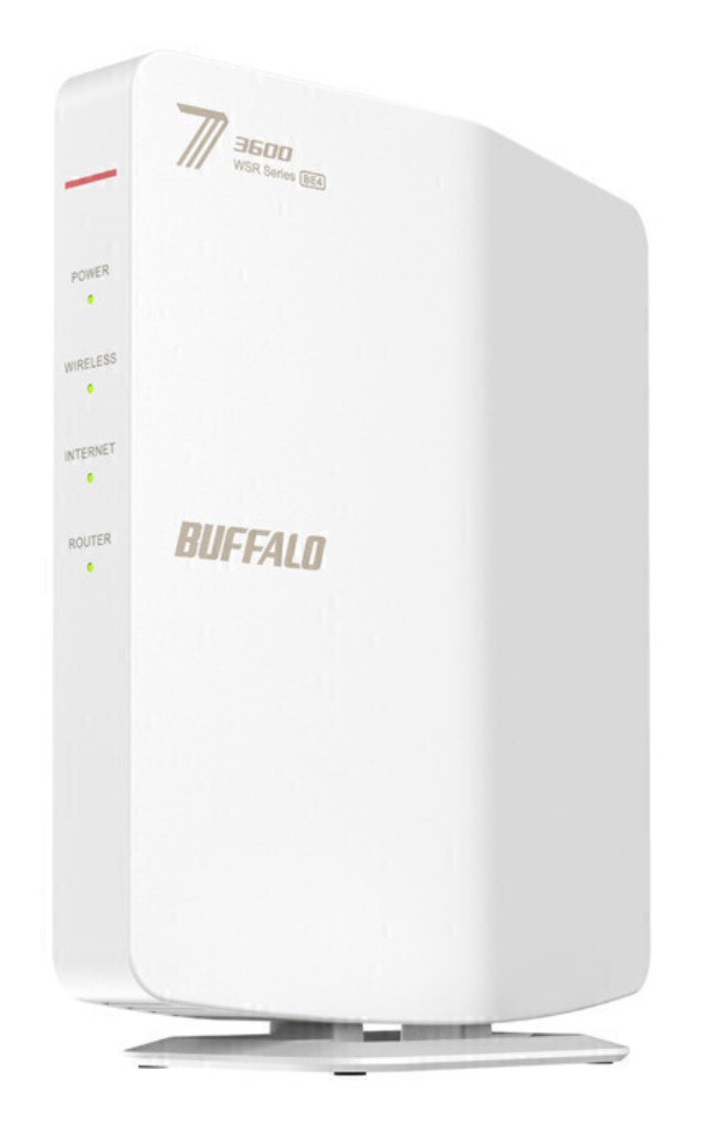 BUFFALO バッファロー 無線LANルーター 親機 11be/ax/ac/n/a/g/b 2882+688Mbps ホワイト WSR3600BE4P-WH 単品購入のみ可（同一商品であれば複数購入可） クレジットカード 代金引換決済のみ