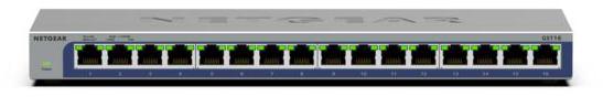NETGAER ネットギア・インターナショナル GS116 ギガ16ポート アンマネージ・スイッチ GS116-300JPS｜エムスタ