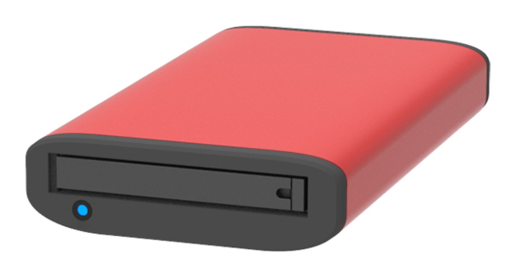 RAIDON TECHNOLOGY 1Bay USB3.2 Gen2 Type-Cストレージ レッド I/F M.2 SATA SSD with USB C-C&C-Aケーブル ZT1-BA31BP RED｜エムスタ