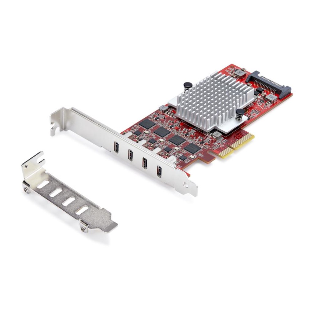 StarTech.com PCI Express拡張カード/PCIe 3.0 x4/4ポート USB Type-C 3.2 Gen 2/標準プロファイル P10Q4C-USB-CARD