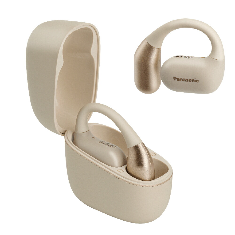 【美品】Panasonic RB-F10D ワイヤレスイヤホン パナソニック Panasonic 公式店 パナソニック イヤホン RB-F10D オープン型 高