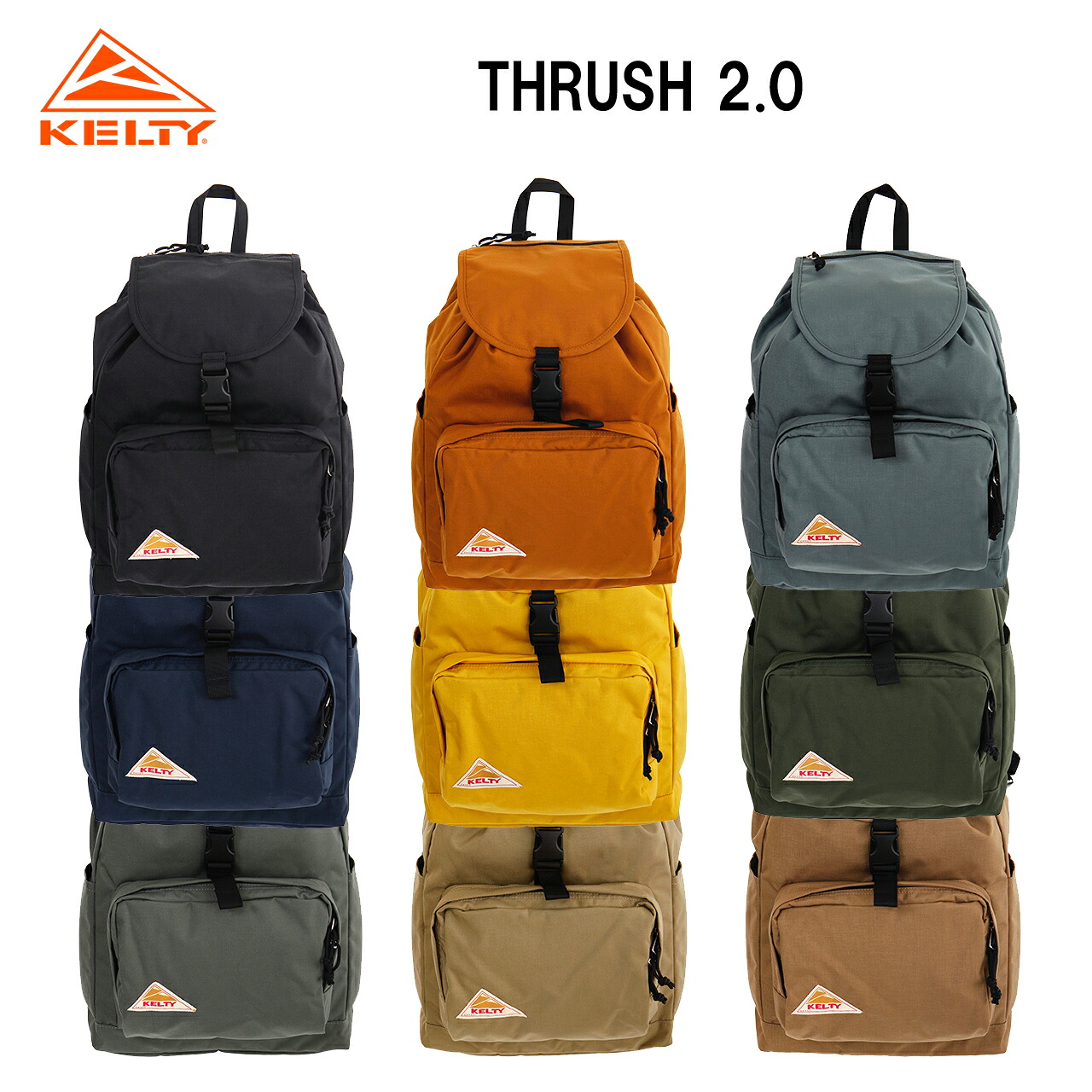 KELTY ケルティ スラッシュ 2.0 【23L】 3259254624 コーデュラナイロン THRUSH 2.0 男女兼用バッグ-バッグ・小物・ブランド雑貨-バックパック・リュック