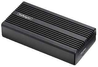 StarTech.com M.2 SATA SSD外付けケース/USB4接続/40Gbps/NVMe PCIe/B+M/M Key/ヒートシンク搭載 1USB4-NVME-ENCLOSURE