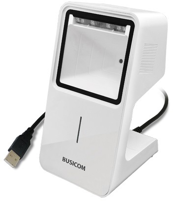 ビジコム 定置型2次元コードリーダー BC-NL4200U(USB・白) ビジコム BC-NL4200U-W