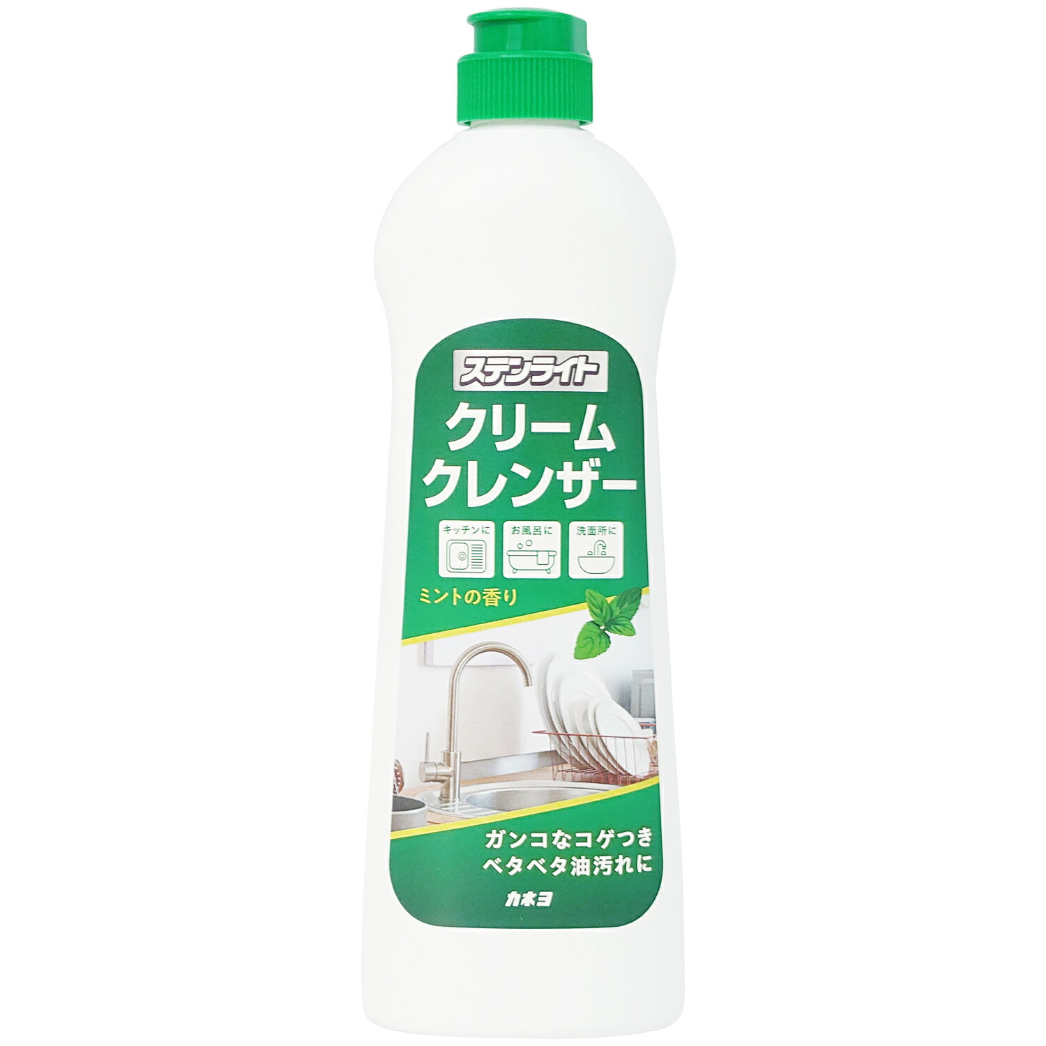 楽天市場】カネヨ石鹸 ステンライト クリームクレンザー オレンジの