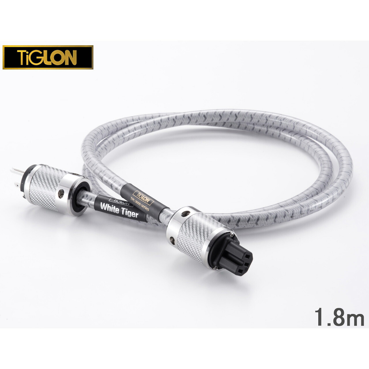 TiGLON ティグロン TPL-3000A-WT(White Tiger) エクスクルーシブAC有線テレビ 1.8m ワット数有線テレビ