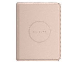 Satechi サテチ ヴィーガンレザー FindAll 渡航免状覆いかぶせる 乾荒原サクラ色 PST-VPCR