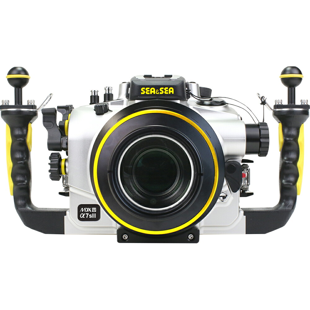 SEA&SEA シーアンドシー 06213 MDX-α7SIII U シルバー カメラハウジング for Sony α7sIII