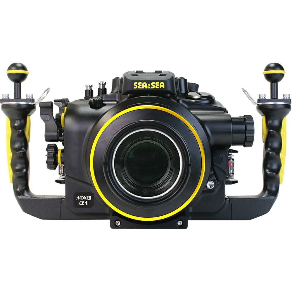 SEA&SEA シーアンドシー 06217 MDX-α1 U ブラック カメラハウジング for Sony α1