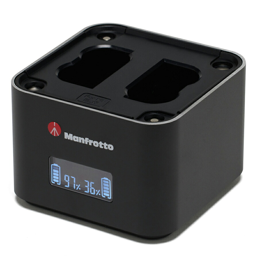 Manfrotto マンフロット MANPROCUBE3N Pro CUBE3 ツインチャージャー ニコン用