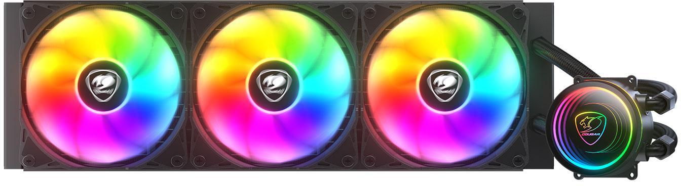 COUGAR クーガー CGR-PSDELRGB-B-360 Poseidon Elite 360 ARGB/360mm水冷CPUクーラー/回転式水冷ヘッド 単品購入のみ可（同一商品であれば複数購入可） クレジットカード 代金引換決済のみ 9,968円