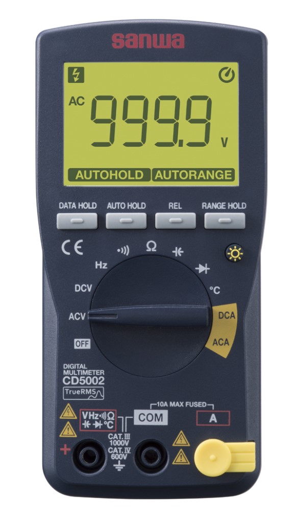 三和灯し火表示計器 CD5002 デジタルマルチメータ