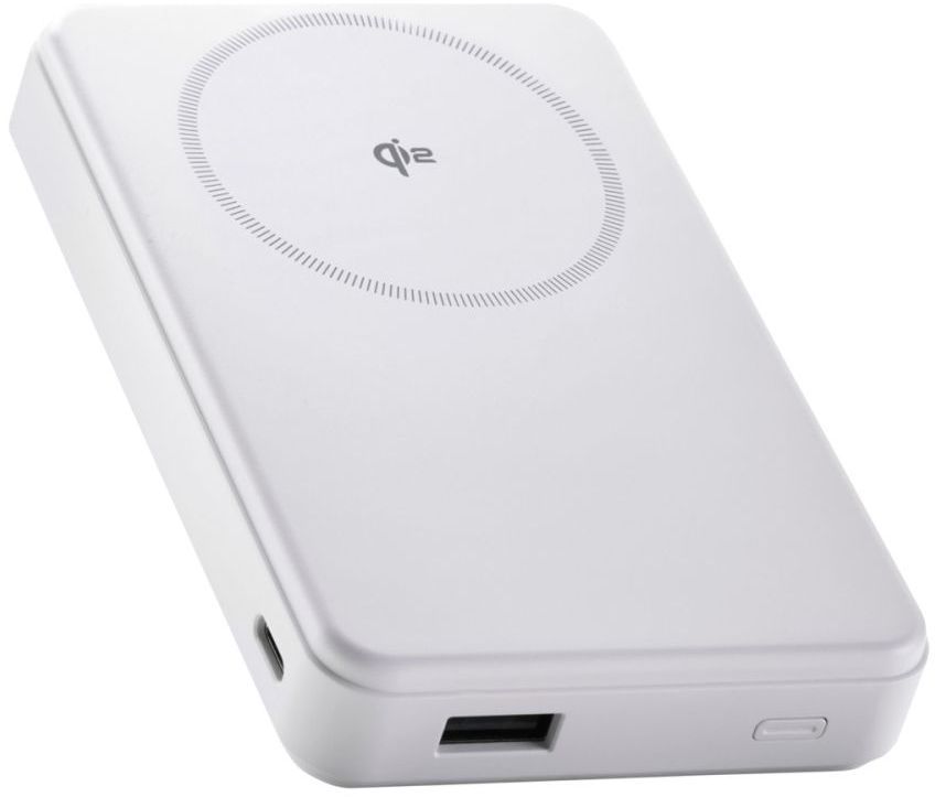 納期1月以降 ELECOM エレコム DE-C67-10000WH モバイルバッテリー/リチウムイオン電池/Qi2対応ワイヤレス充電器/10000mAh/20W/USB-C入出