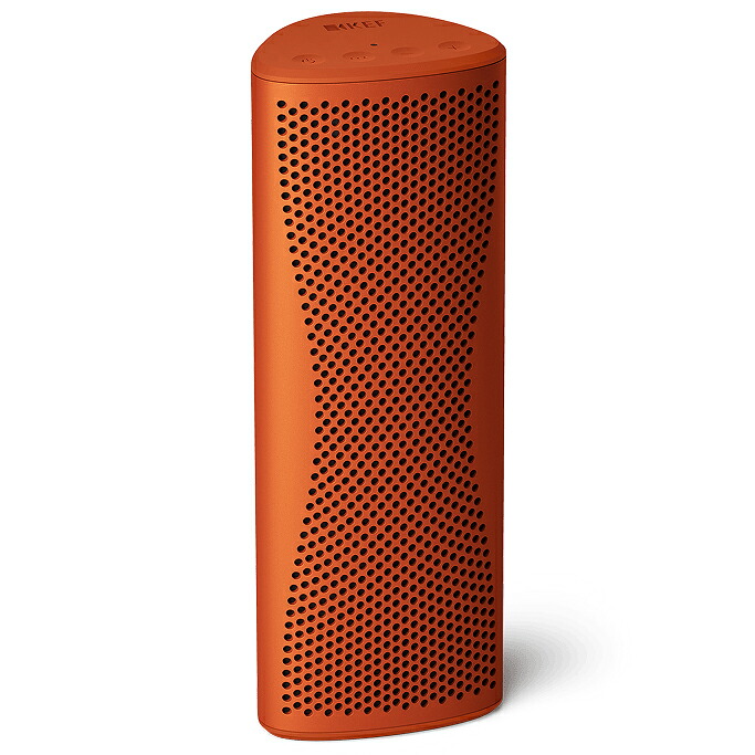 【5年間延長保証込】KEF JAPAN Muo ORANGE MOON(オレンジ・ムーン)HiFi Bluetoothスピーカー 【当店のKEF製品は国内正規代理店品です】