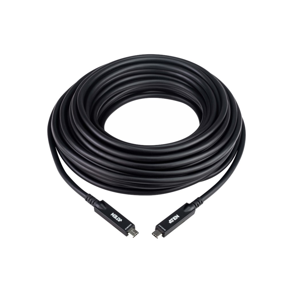 ATEN エーテン 15m 4k60p DP 海抜 mode 相応う USB-C 衣料繊維有線テレビ UE3415F/ATEN