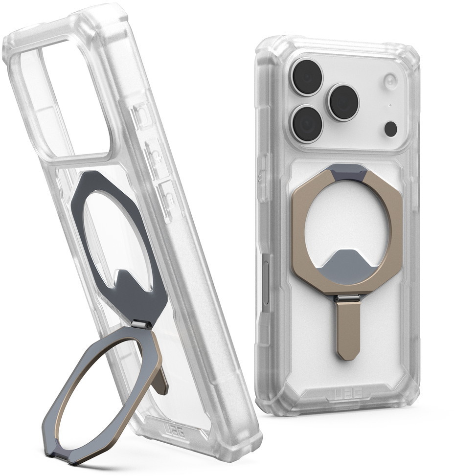 Urban Armor Gear UAG iPhone 17 Pro相応う耐衝撃容れもの PLASMA XTE MAGSAFE せつ然たる/チタン UAG-IPH25MA-TXM-C/T
