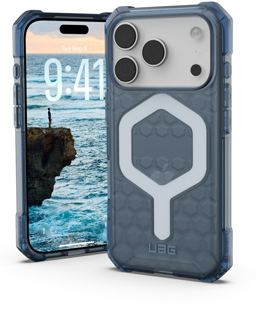 Urban Armor Gear UAG iPhone 17 Pro対応耐衝撃ケース ESSENTIAL ARMOR MAGSAFE クラウドブルー UAG-IPH25MA-EMS-CB