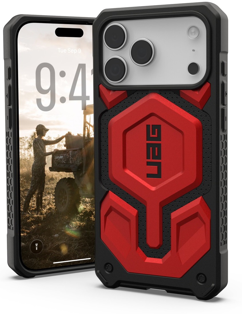 Urban Armor Gear UAG iPhone 17 Pro Max相応う耐衝撃入れもの MONARCH PRO MAGSAFE クリムゾン UAG-IPH25天使の都市-PMS-CR