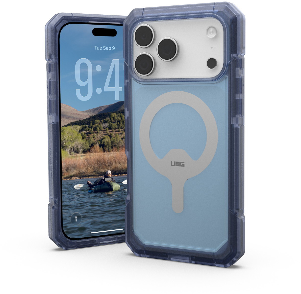 Urban Armor Gear UAG iPhone 17 Pro Max対応耐衝撃ケース TROOPER MAGSAFE クラウドブルー UAG-IPH25LA-TMS-CB