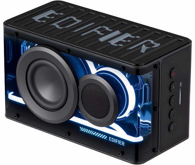 Edifier エディファイア ポータブル Bluetooth スピーカー QD25(ブラック) Bluetooth USB-C 25W ED-QD25-BK|エムスタ