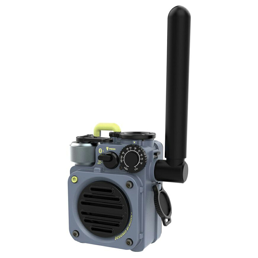 MUZEN ミューゼン MW-PVXI3GY Wild Mini 第3時人 Bluetooth金棒引き 金属元素薄墨色