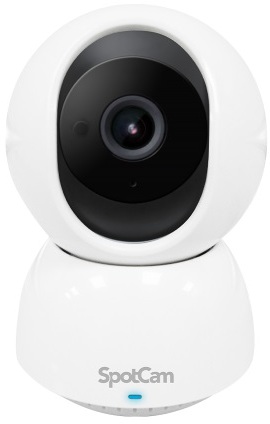 SpotCam スポットカム SpotCam Eva Pro 2Kモニタリングカメラ 自動追尾機能搭載・水平360°垂直90°回転可能 SPC-SPOTCAM-EVA-PRO