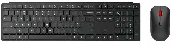 Lenovo レノボ ワイヤレス マルチモードプロ キーボード&マウス 6000 - 日本語 4X31S04831