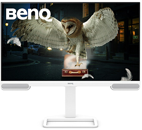 BenQ ベンキュー 4K対応 27型エンターテインメントモニター/HDMI x3、65W給電/ホワイト/スピーカー/IPS/高さ調整 EW2790U