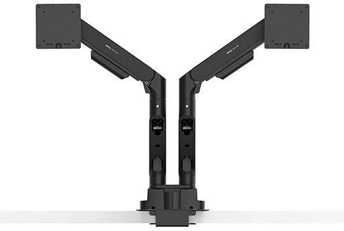 BenQ ベンキュー 高耐荷重デュアルモニターアーム/VESA規格(100x100mm・75x75mm)対応/ブラック BDH01