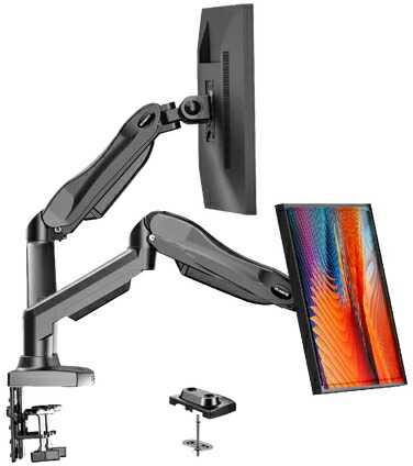 Owltech オウルテック 屁っ放り発条式管する手/13-30in大きさ管する相応う/デュアル画面/黒いこと HNDS31B