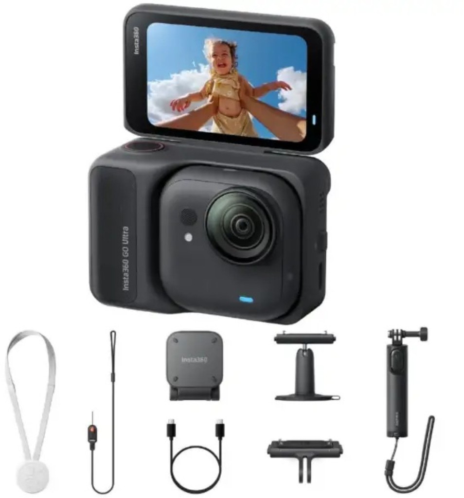 Arashi Vision Insta360 GO Ultra用クリエイターキット ミッドナイトブラック CINSABEA-GOULTRA06|エムスタ