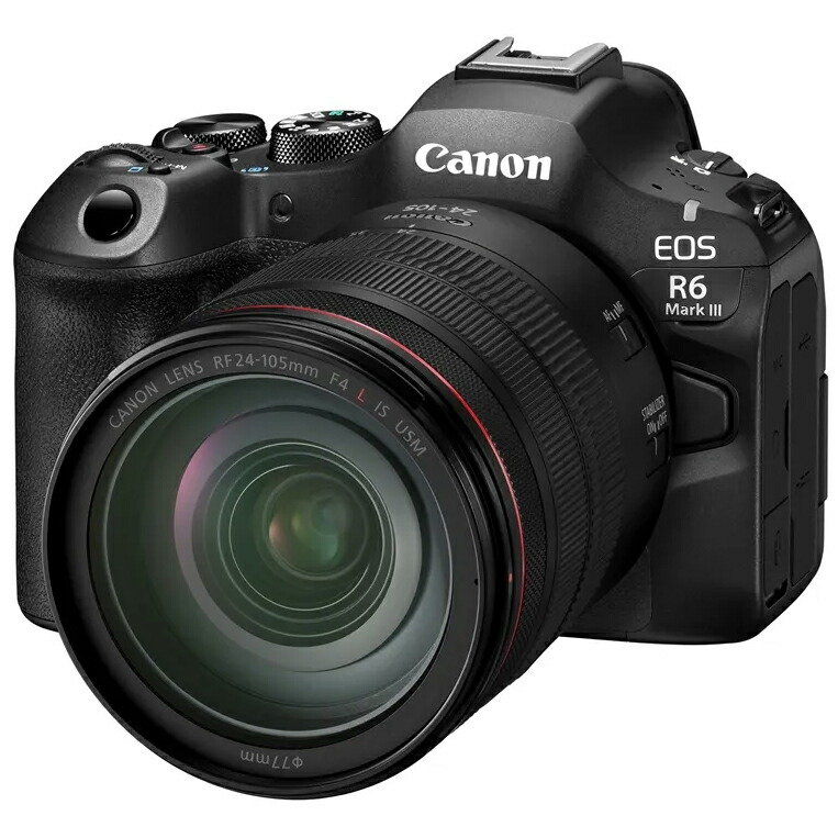 CANON キヤノン EOS R6 Mark III RF24-105 L IS USM 水晶体一揃いの道具 鏡鑑レスカメラ 7084C009
