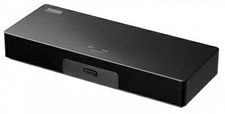 サンワサプライ DisplayPortパソコン切替器 4K対応 2入力1出力 本体スイッチ切替 USBキーボード/マウス対応 SW-KVM2DPUUS